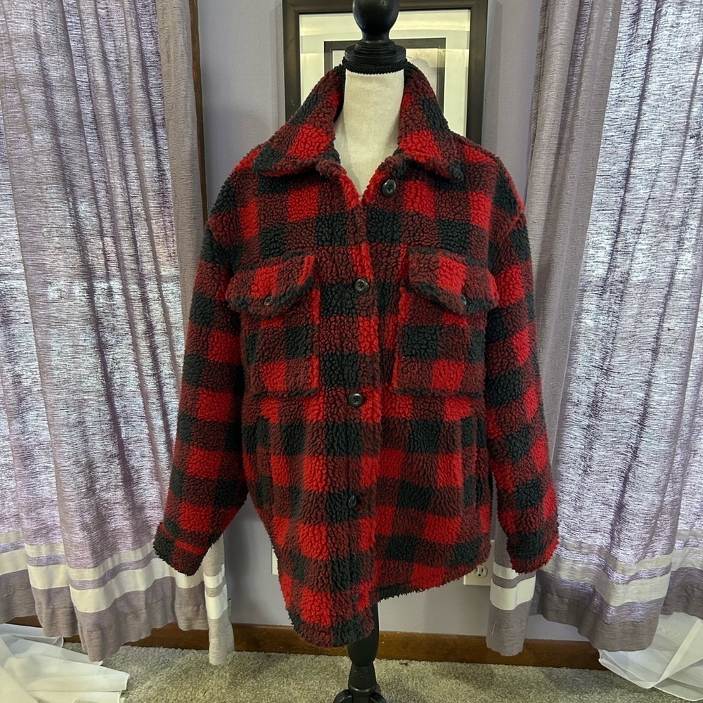American Eagle Plaid Jacket